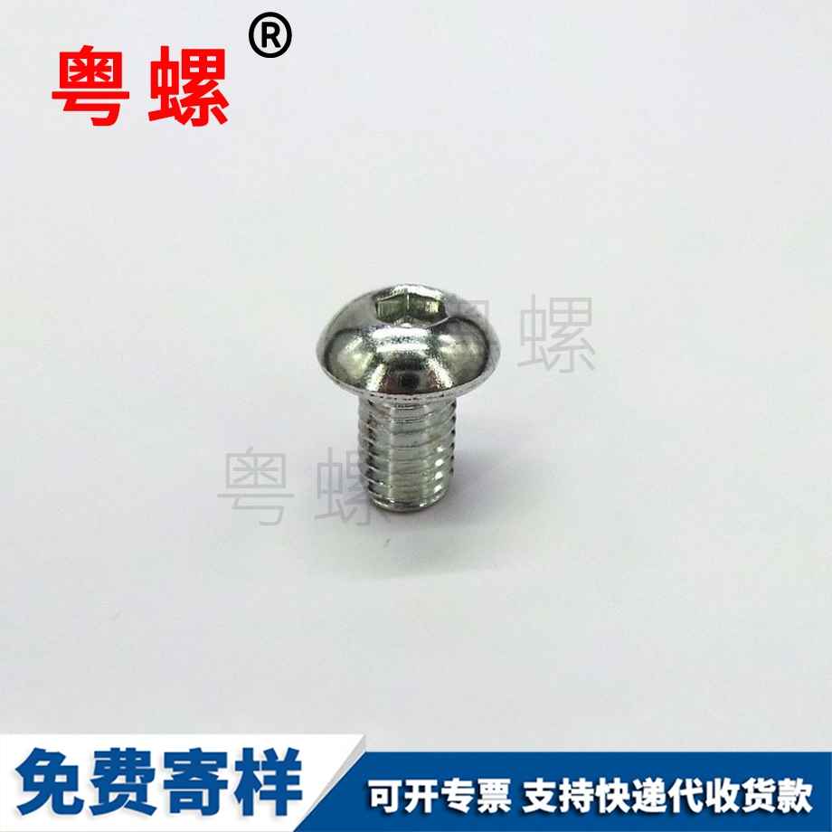 加工屯昌圆头螺丝