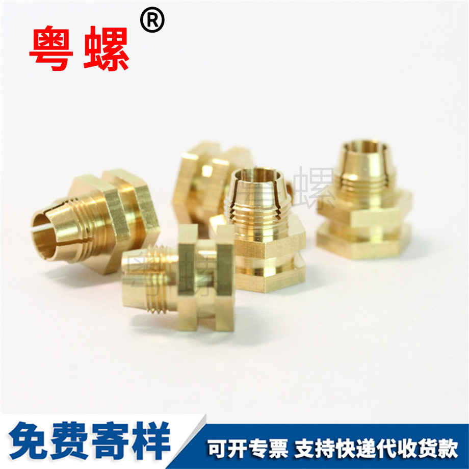 非标台阶贵州铜螺母
