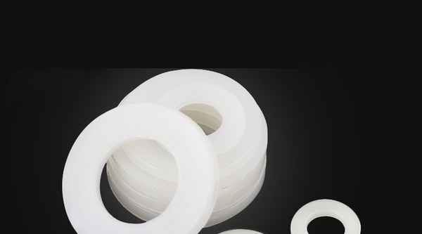 文山生产圆型尼龙垫片 加大绝缘平垫 塑料塑胶垫圈 M12 M10